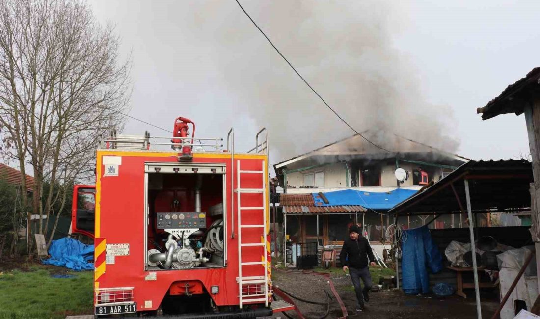 DÜZCE’DE 2 KATLI EVİN