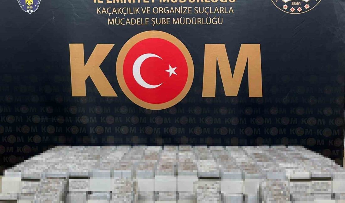 KASTAMONU’DA POLİS EKİPLERİ TARAFINDAN YAPILAN ARAMDA ADET 29 BİN 900