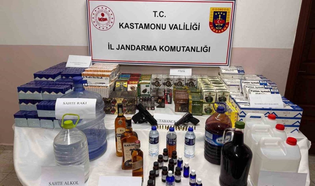 KASTAMONU İL JANDARMA KOMUTANLIĞI TARAFINDAN YAPILAN ÇALIŞMALAR NETİCESİNDE KASTAMONU'NUN TAŞKÖPRÜ