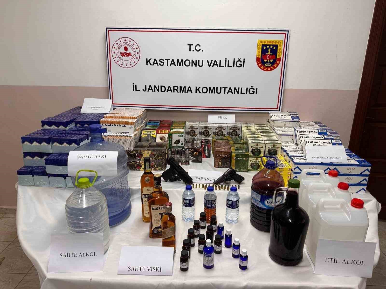 KASTAMONU İL JANDARMA KOMUTANLIĞI TARAFINDAN YAPILAN ÇALIŞMALAR NETİCESİNDE KASTAMONU'NUN TAŞKÖPRÜ
