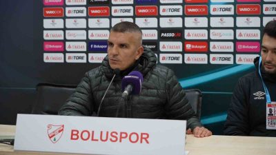 MKE ANKARAGÜCÜ TEKNİK DİREKTÖRÜ KENAN KOÇAK, BOLUSPOR MAÇININ ARDINDAN, “TAKIMIMIZIN