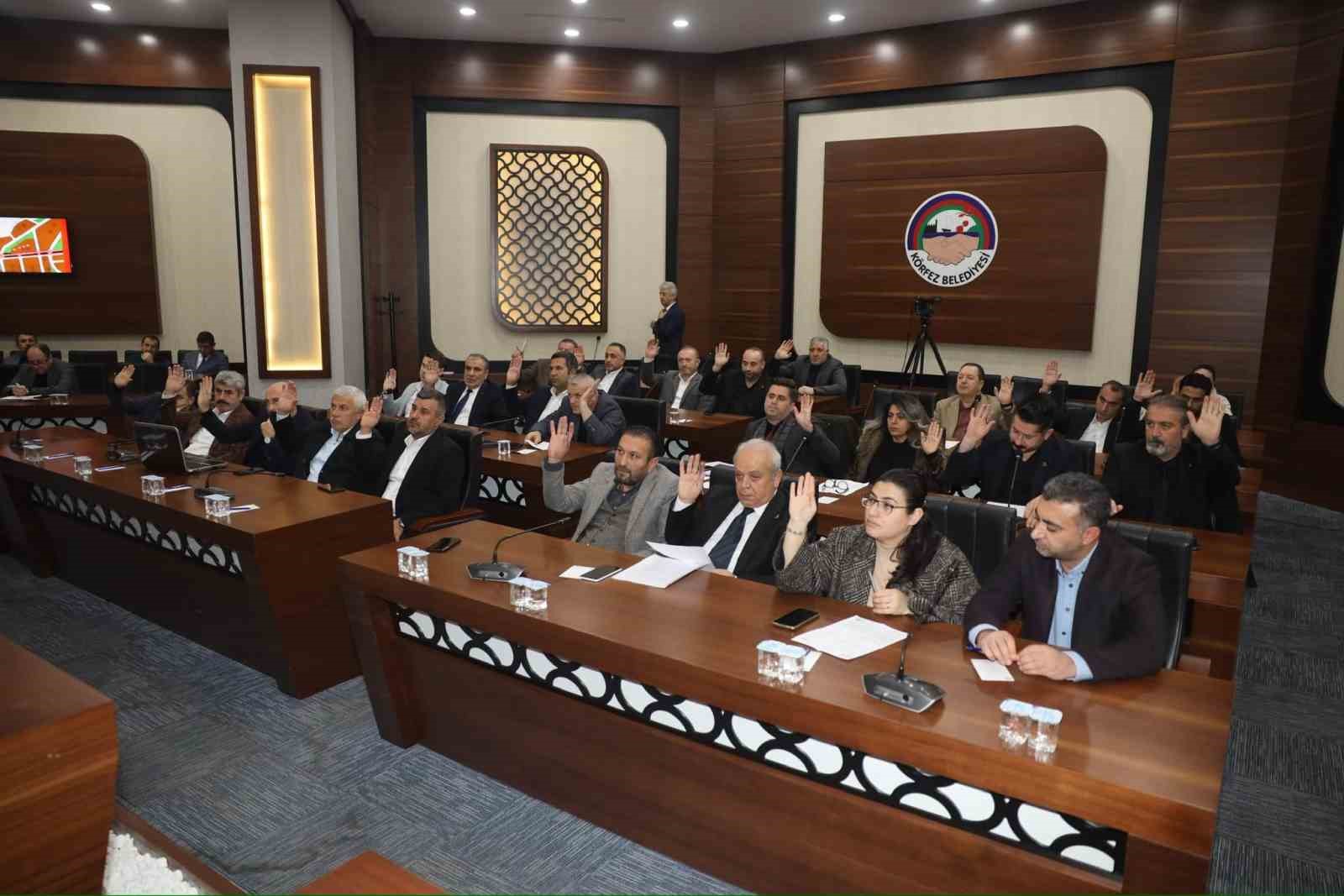 KÖRFEZ BELEDİYESİ'NİN ARALIK AYI MECLİS TOPLANTISI GERÇEKLEŞTİRİLDİ. BELEDİYE BAŞKANI ŞENER