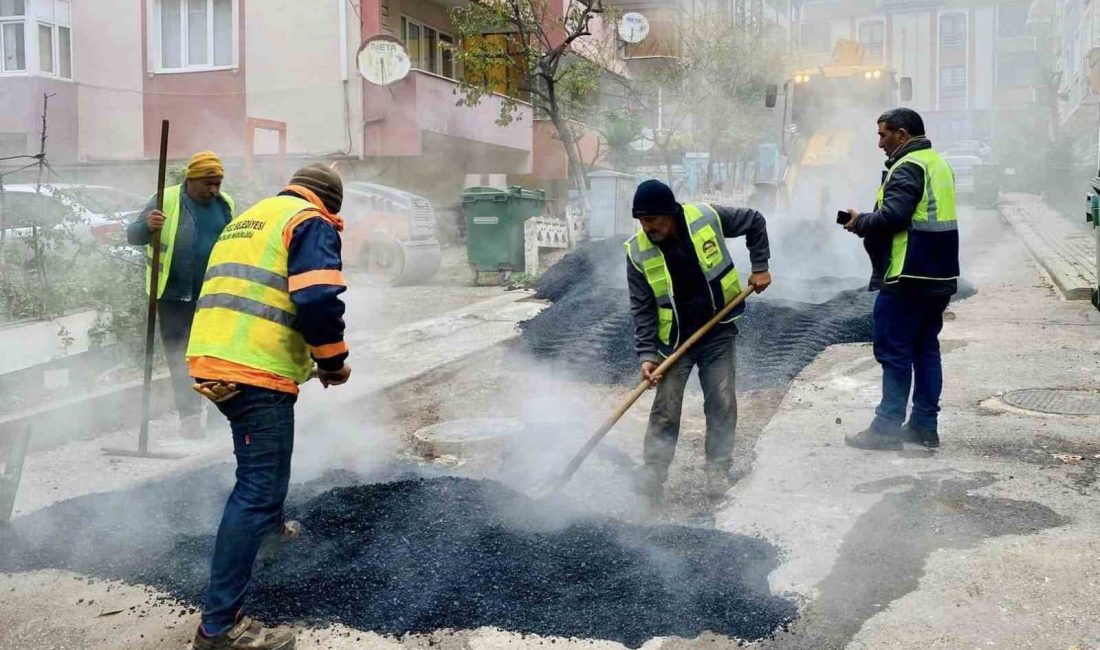 KÖRFEZ'DE BOZUK YOL KALMAYACAK