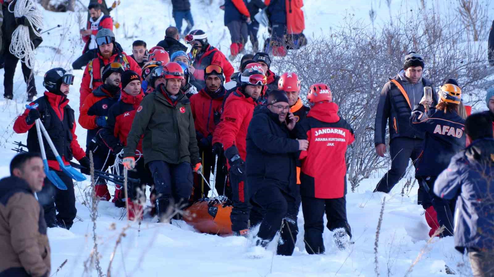 ERZURUM PALANDÖKEN'DE ÇIĞ ALTINDA KALAN VE HAYATINI KAYBEDEN MİLLİ JUDOCU
