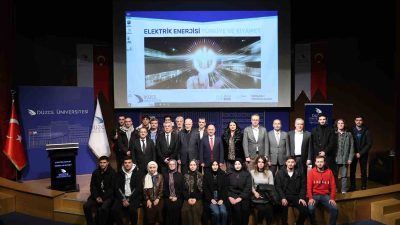 DÜZCE ÜNİVERSİTESİ İŞLETME FAKÜLTESİ TARAFINDAN DÜZENLENEN “ELEKTRİK ENERJİSİ, TÜRKİYE VE