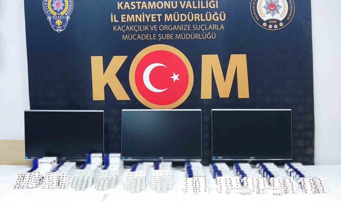 KASTAMONU'DA DOKTORLARIN KİMLİK BİLGİLERİNİ KULLANIP SAHTE REÇETE DÜZENLEYEREK SENTETİK ECZA