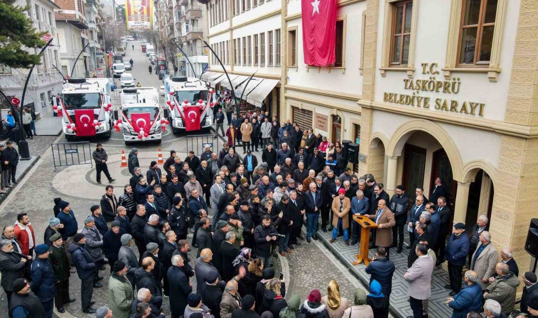 TAŞKÖPRÜ BRELEDİYESİ'NE HİBE EDİLEN