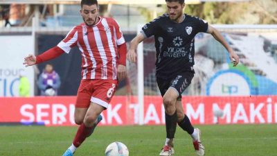 TRENDYOL 1. LİG'İN 17. HAFTASINDA BOLUSPOR, SAHASINDA KARŞILAŞTIĞI KOCAELİSPOR'A 3-1'LİK