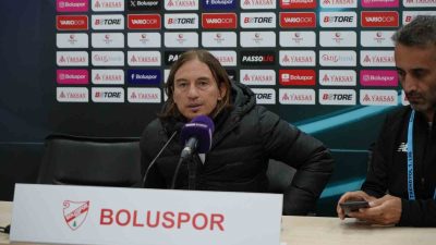 BOLUSPOR TEKNİK DİREKTÖRÜ UFUK KAHRAMAN, MKE ANKARAGÜCÜ MAÇININ ARDINDAN, “ÖNCELİKLE