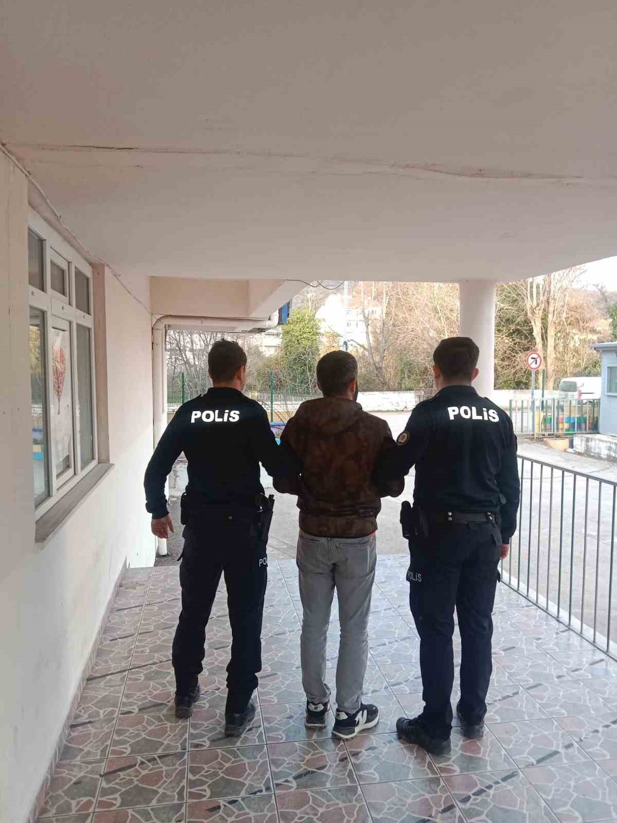 CİDE İLÇE EMNİYET MÜDÜRLÜĞÜ EKİPLERİNCE YAPILAN ÇALIŞMALAR SONUCUNDA HAPİS CEZASIYLA