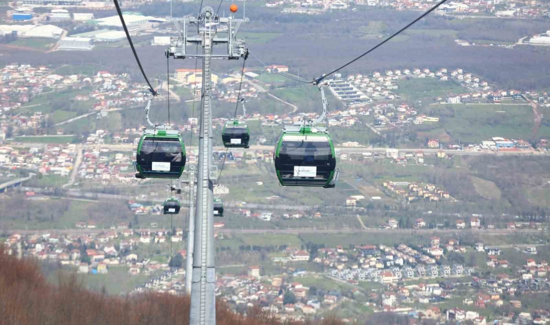 GEÇTİĞİMİZ SENE KARTEPE TELEFERİK