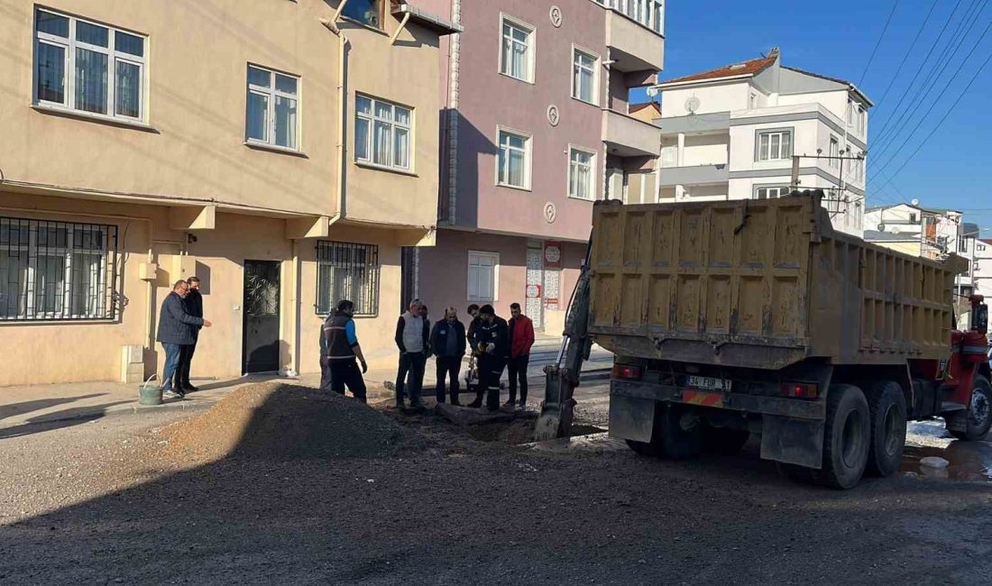 KOCAELİ'NİN DARICA İLÇESİNDE ALTYAPI