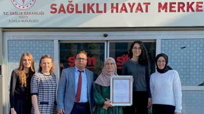 DÜZCE MERKEZ SAĞLIKLI HAYAT MERKEZİ, DÜNYA SAĞLIK ÖRGÜTÜ'NÜN ÖNERDİĞİ SAĞLIK