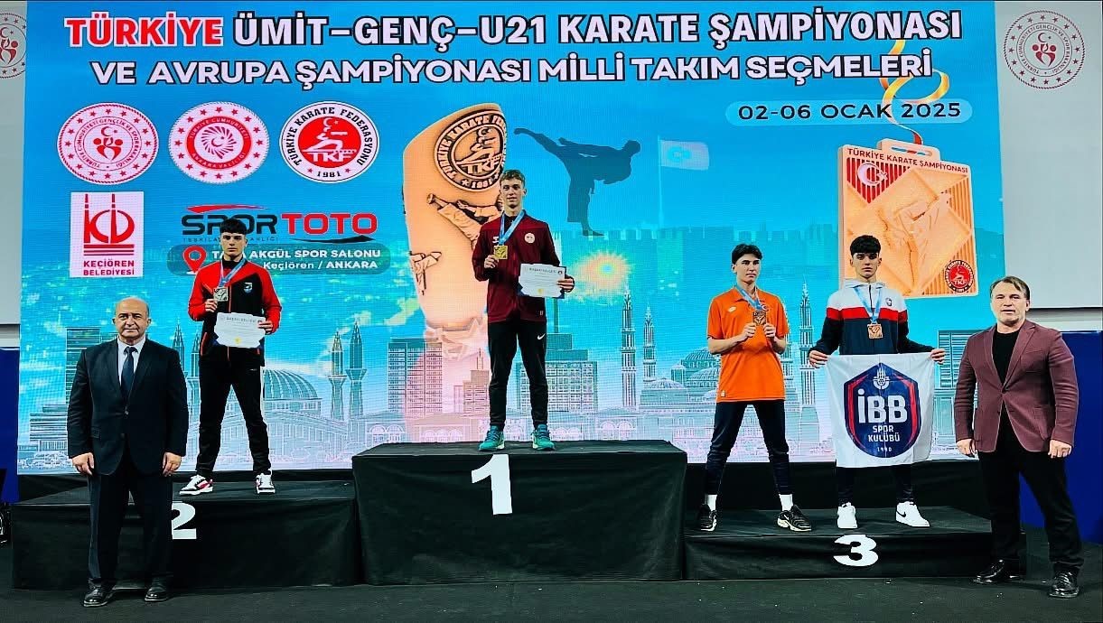 DARICA BELEDİYESİ EĞİTİM VE SPOR KULÜBÜ, TÜRKİYE KARATE ŞAMPİYONASI'NDAN 5