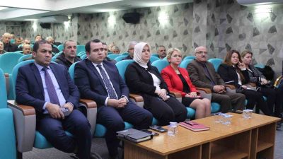 DÜZCE VALİLİĞİ KONFERANS SALONU'NDA DÜZENLENEN TARIMSAL ÜRETİM KAYIT SİSTEMİ (TÜKAS)