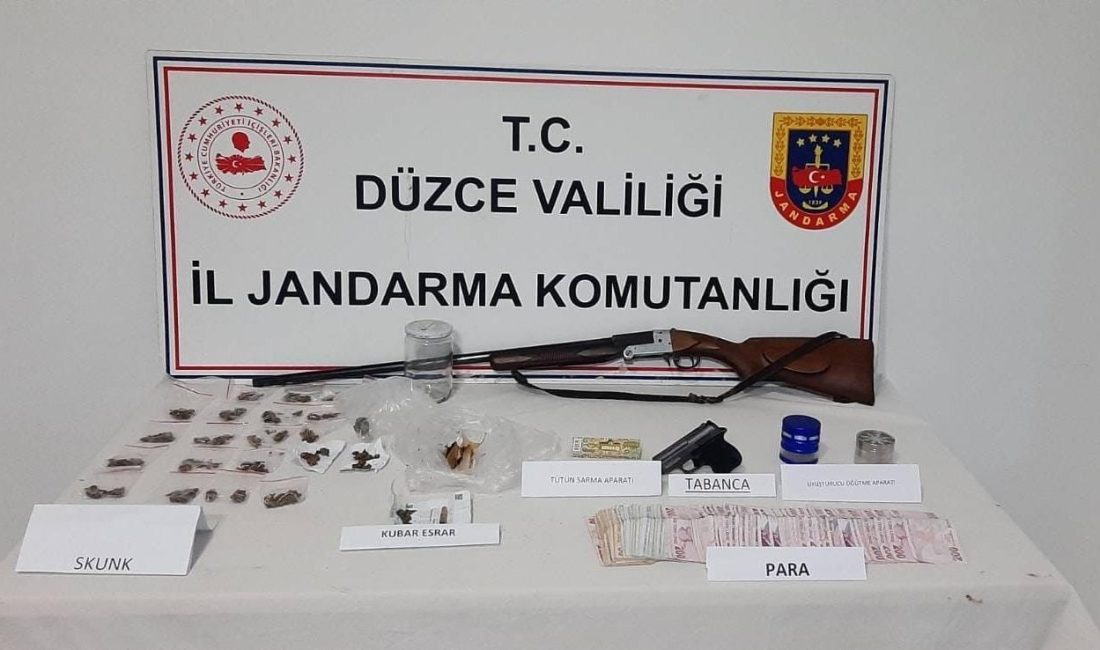 DÜZCE’DE JANDARMA EKİPLERİ TARAFINDAN