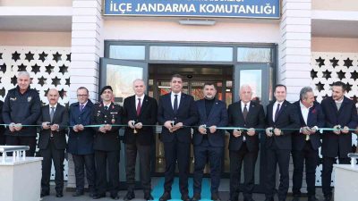 DÜZCE’NİN CUMAYERİ İLÇESİNDE YAPIMI TAMAMLANAN JANDARMA KOMUTANLIĞI HİZMET BİNASI DÜZENLENEN