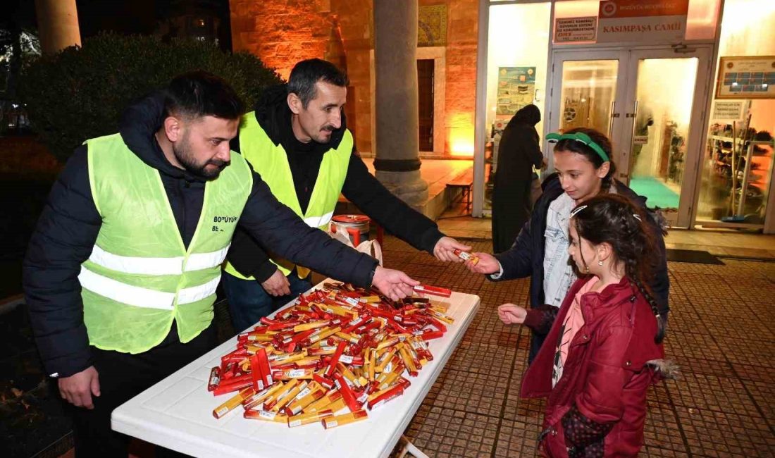 KANDİL ŞEKERLERİ BOZÜYÜK BELEDİYESİ’NDEN