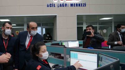 KASTAMONU 112 ACİL ÇAĞRI MERKEZİ, GEÇEN YIL TOPLAM 388 BİN