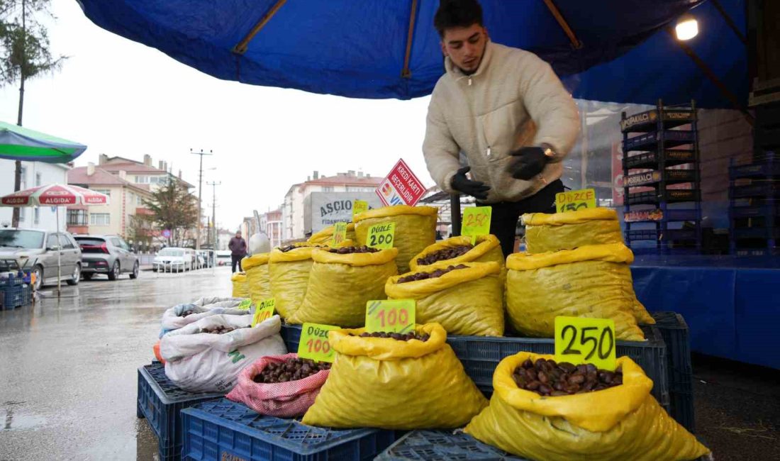 BOLU'DA PAZAR TEZGAHLARINDA KİLOGRAM