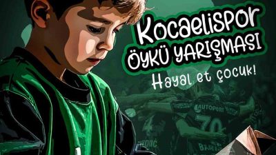 KOCAELİSPOR, İL GENELİNDE "ŞEHRİMİN TAKIMI KOCAELİSPOR" KONULU ÖYKÜ YARIŞMASI DÜZENLİYOR.