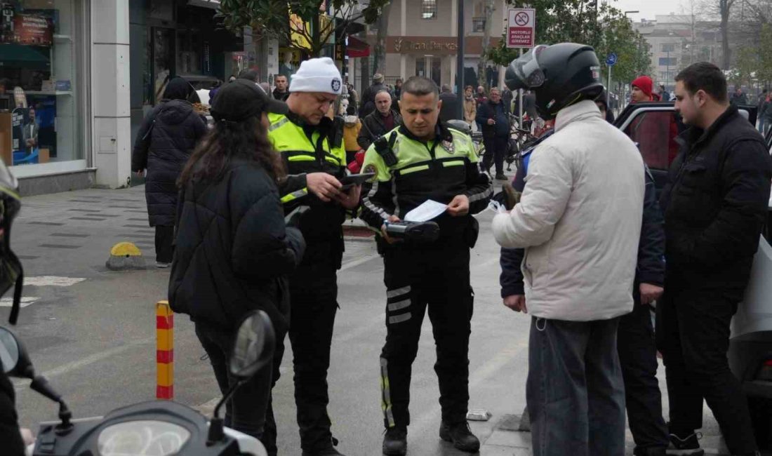 DÜZCE KENT MERKEZİNDE ZABITA