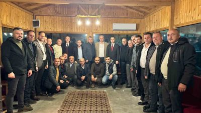 ÇİLİMLİ KAYMAKAMI FURKAN ALPAY, BELEDİYE BAŞKANI YILMAZ YILDIZ İLE BİRLİKTE