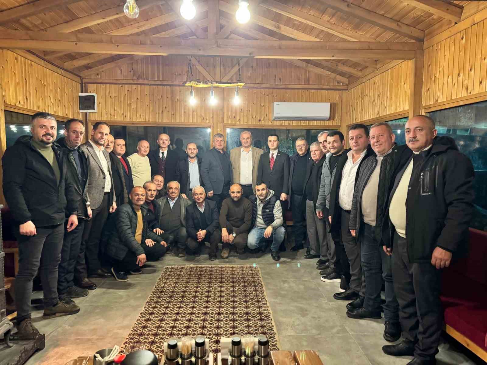 ÇİLİMLİ KAYMAKAMI FURKAN ALPAY, BELEDİYE BAŞKANI YILMAZ YILDIZ İLE BİRLİKTE