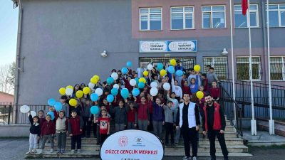YERYÜZÜ DOKTORLARI TOPLULUĞU, DÜZCE YENİVAKIF İLKOKULU ÖĞRENCİLERİYLE ETKİNLİK DÜZENLEDİ.