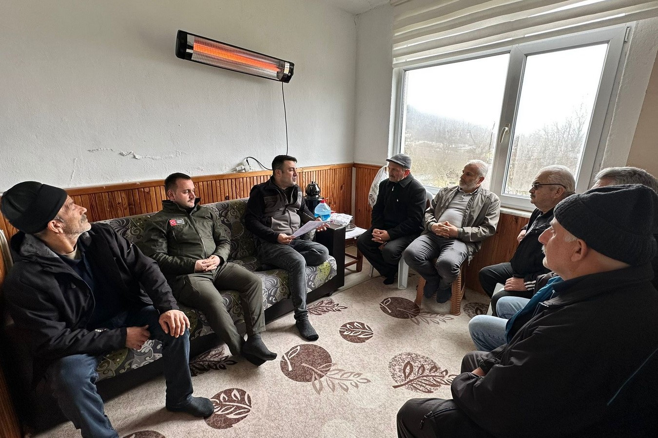 DÜZCE’NİN GÖLYAKA İLÇESİNDE ORMAN YANGINLARINI ÖNLENMESİ, YANGINLARA MÜDAHALE KONUSUNDA BİLGİLENDİRME