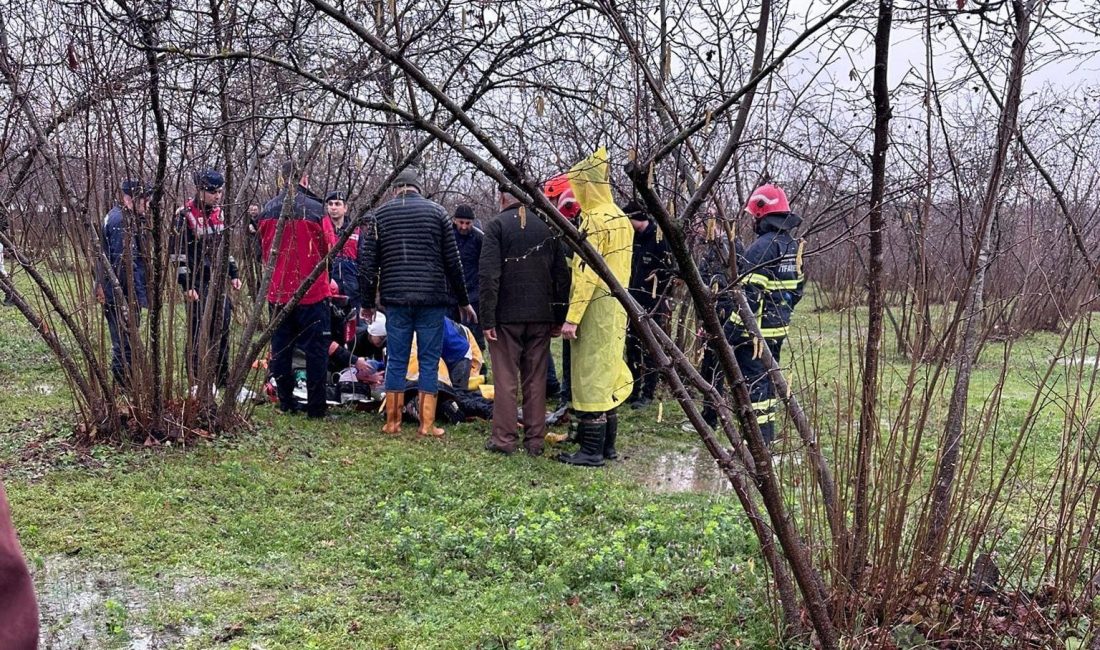 SAKARYA'NIN AKYAZI İLÇESİNDE TIKANAN