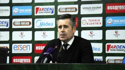 GENÇLERBİRLİĞİ TEKNİK DİREKTÖRÜ HÜSEYİN EROĞLU