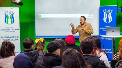 SUBÜ SAPANCA MYO’DA PROFESYONEL SOSYAL MEDYA DANIŞMANI VE EĞİTMENİ SERDAR