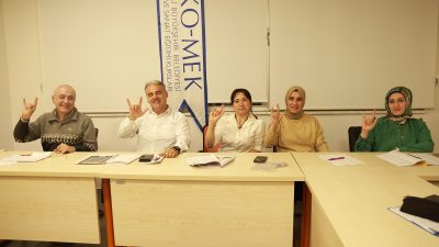 KOCAELİ BÜYÜKŞEHİR BELEDİYESİ MESLEK VE SANAT EĞİTİM KURSLARI’NA (KO-MEK) GELEREK