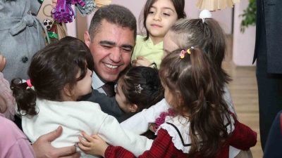 DÜZCE VALİSİ SELÇUK ASLAN, EŞİ PINAR ÖLMEZ ASLAN İLE BİRLİKTE