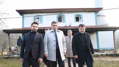 DÜZCE VALİSİ SELÇUK ASLAN, AK PARTİ DÜZCE MİLLETVEKİLİ ERCAN ÖZTÜRK,