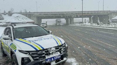 DÜZCE(İHA) – Türkiye’yi etkileyen olumsuz hava şartları nedeniyle 21 Şubat