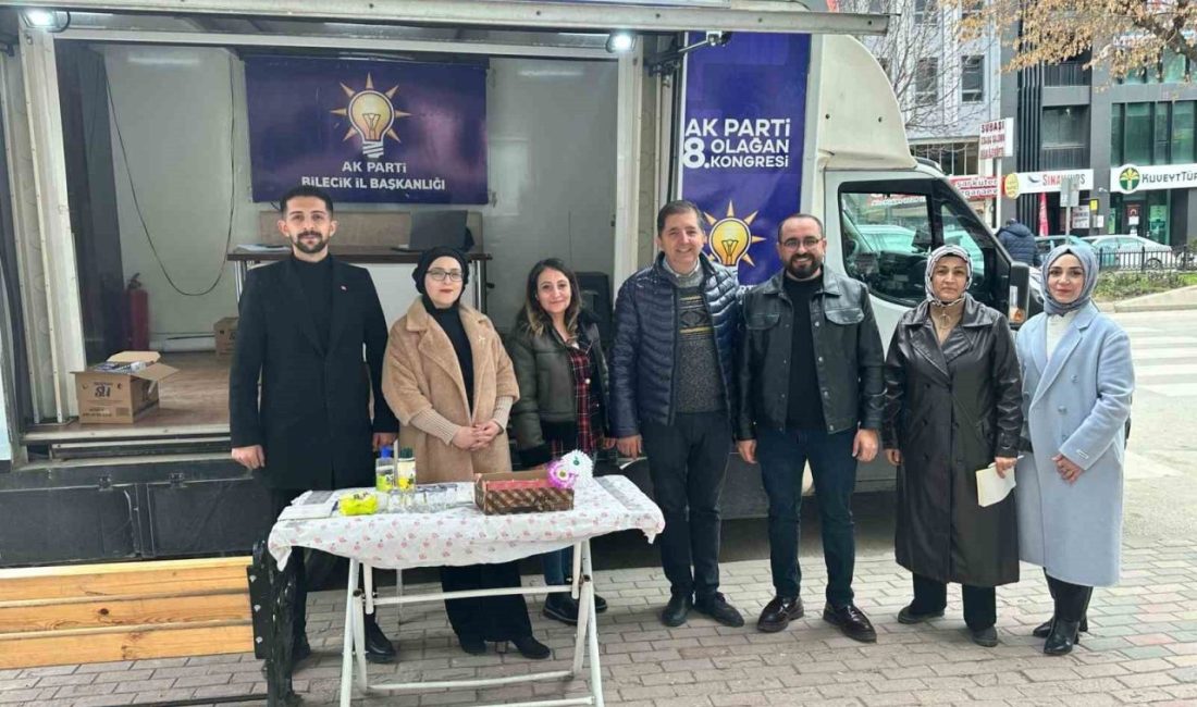 AK Parti Bilecik Merkez İlçe Başkanlığı tarafından tanıtım ve üyelik