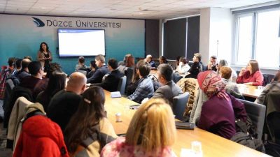 DÜZCE(İHA) – Düzce Üniversitesi Öğrenci Dekanlığı, Eğitim Fakültesi ve Eğitim