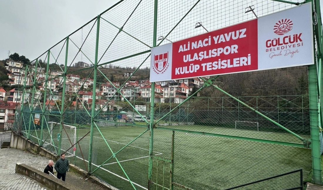 Ali Naci Yavuz’un ismi Ulaşlı’da futbol sahasına verildi Gölcük Belediyesi, Ali Naci Yavuz’un adını Ulaşlı Yavuz Sultan Selim