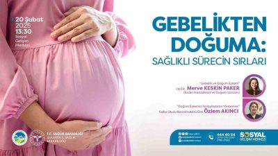 Sakarya Büyükşehir Belediyesi, anne adayları ve gebeleri Adapazarı Gelişim Merkezi’nde