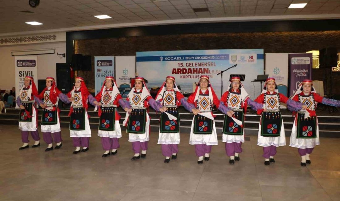 Ardahan’ın kurtuluşu Kocaeli’de coşkuyla kutlandı Ardahanlılar, memleketlerinin düşman işgalinden kurtuluşunun 104’üncü yıl dönümünü Kadıköy Düğün