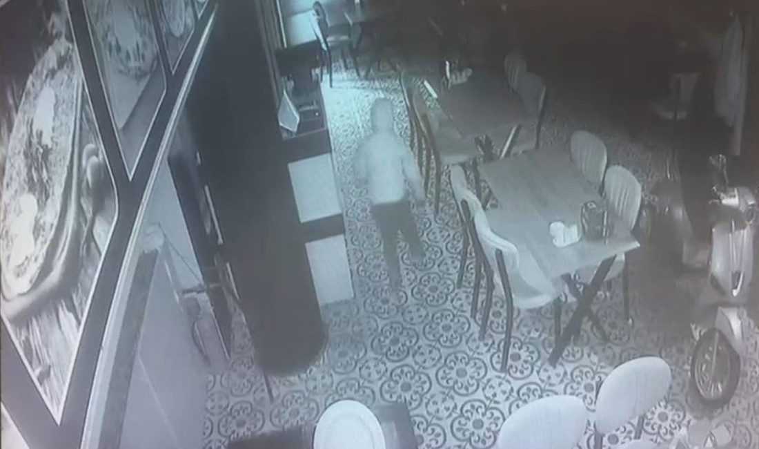 Bolu’da bir şüpheli, gece saatlerinde zorla girdiği dükkanın kasasındaki paraları