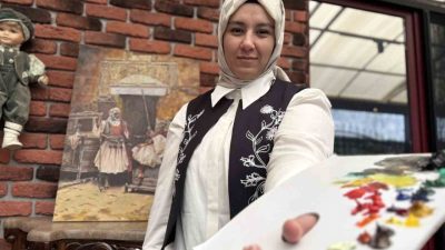 Kahramanmaraş depremlerinin ardından çocuklarıyla birlikte Düzce’ye yerleşen 2 çocuk annesi