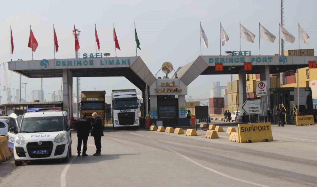 Kocaeli’de liman işletmeciliği yapan Safiport ile Derince Belediyesi arasında ruhsatsız