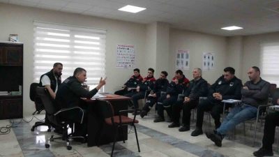 Düzce Belediyesi İtfaiye Müdürlüğü, Yeniçağa Belediyesi İtfaiyesi’ne işyeri yangın güvenliği