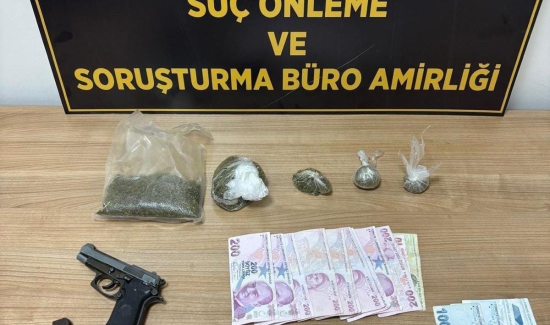 Kocaeli’de zehir tacirlerine yönelik 5 ayrı adrese yapılan operasyonda 219