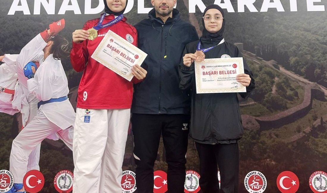 İstanbul’da düzenlenen Anadolu Karate Ligi, 72 kulüpten 1238 sporcunun katılımıyla