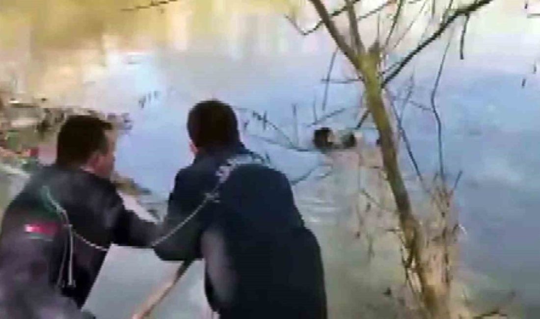 Sakarya’da psikolojik sorunları olduğu öğrenilen ve nehre atlayan 35 yaşındaki