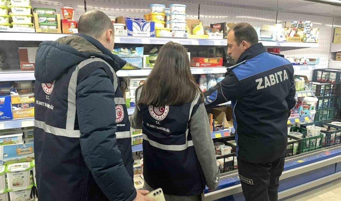 Bilecik Ticaret İl Müdürlüğüne bağlı görevlileri ile Zabıta Müdürlüğü ekipleri,